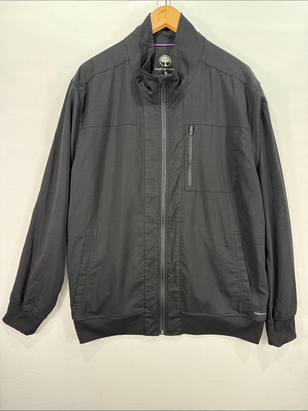 Healing Hands Lightweight Jacket Black XL